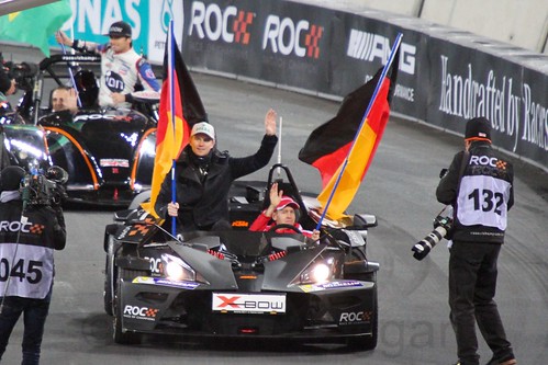 Team Germany at The Race of Champions, Olympic Stadium, London, November 2015