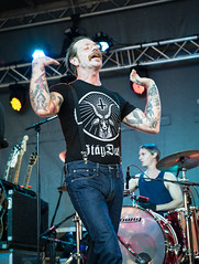 Eagles of Death Metal at The Landing Festival.