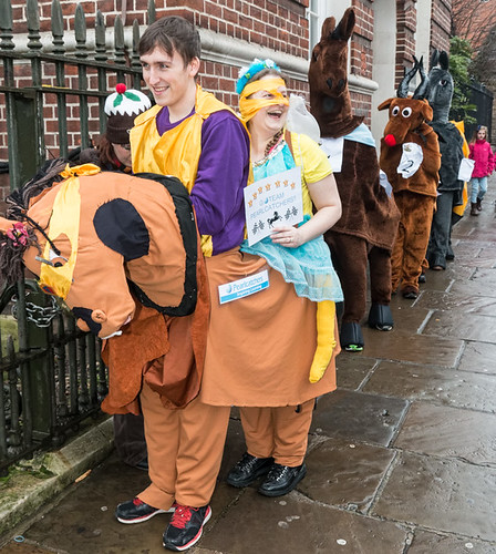 Greenwich Pantomime Horse race