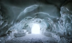 The Ice Cave - Aiguille du Midi