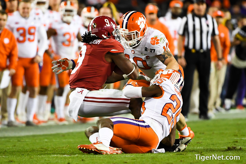 Clemson Football Photo of Ben Boulware and Cordrea Tankersley and alabama
