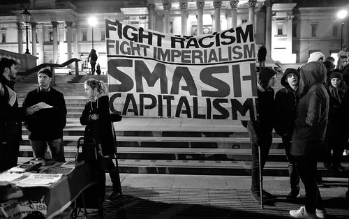 Fight Racism Fight Imperialism - London's Trafalgar Square., From FlickrPhotos