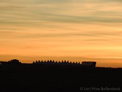December 7, 2015 - The sun rises over Denver International Airport. (Lori Price Bollendonk)