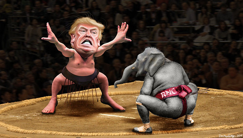 Yokozuna Trump vs. The RNC (No further comment needed.), From FlickrPhotos