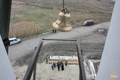 33. Consecrating and raising of the domes in Karmazinovka / Освящение и поднятие колоколов в Кармазиновке. 10 ноября 2010 г