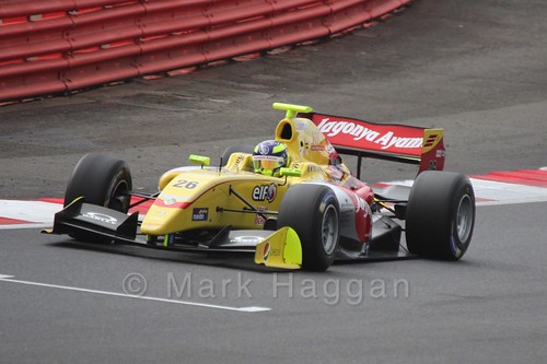 Tom Dillmann in Saturday's Formula Renault 3.5 Race at Silverstone