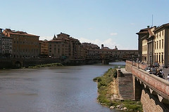 Along the river Arno