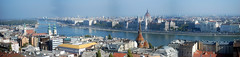 View of the Danube and parliament