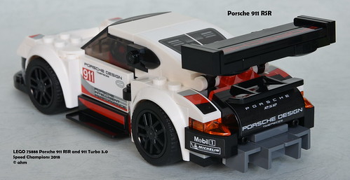 lego speed champions porsche 911 rsr and 911 turbo 3.0 75888