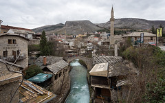 Kriva Cuprija (Crooked Bridge), Mostar, Bosnia and Herzegovina