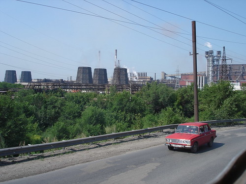 Завод в Магнитогорске