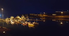 Fishing boat harbour at Djupivogur