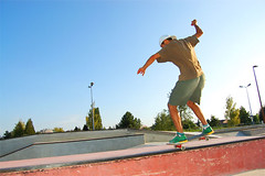 Local skateboarder