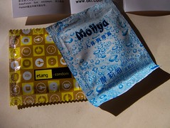 condom and lube