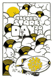 Jive Time ~ Record Store Day 2018, poster