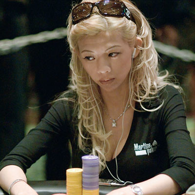 Going all blond during the Reno Main Event