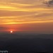 Blue Ridge Mountain sunset