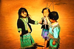 Thai Children Playing