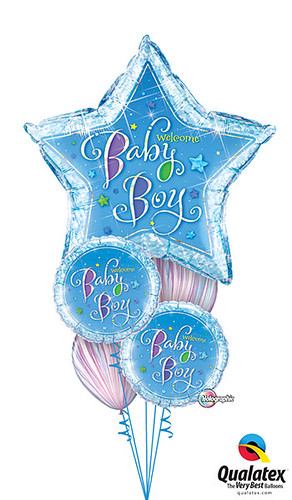 Baby Boy Welcome Bouquet