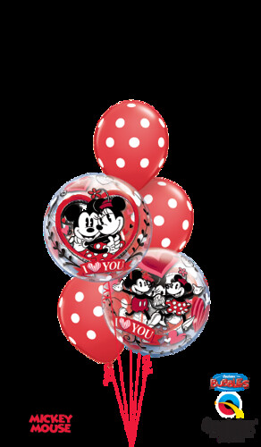 Mickey & Minnie Polka Dots Bouquet
