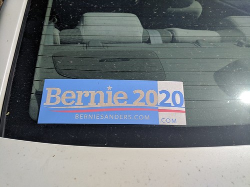 Will Bernie be the one to take up the Green New Deal vs. climate genocide referendum challenge?