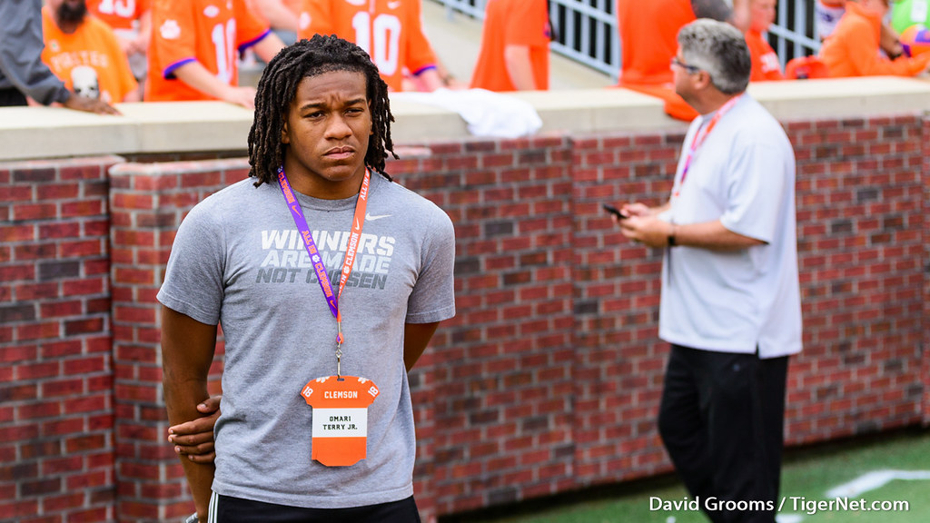 Clemson Recruiting Photo of omariterryjr and springgame