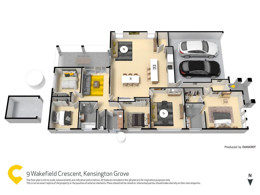 9 Wakefield Crescent, Kensington Grove QLD 4341 floorplan