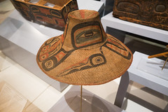 Tlingit cedar fibre woven hat