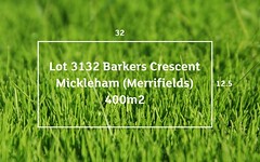 Lot 3132, Barkers Crescent, Mickleham VIC