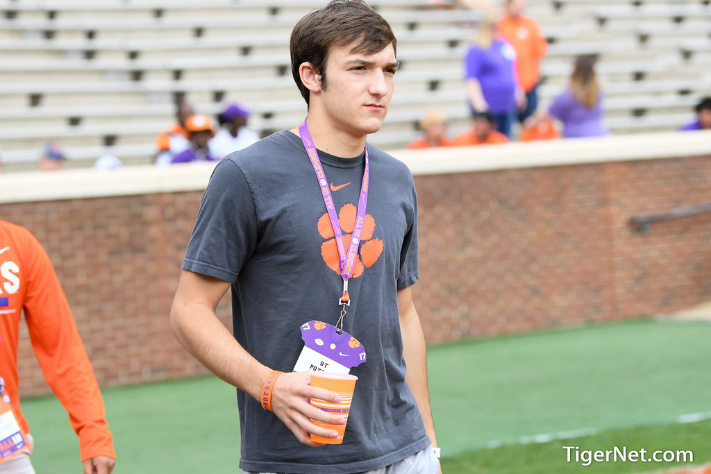 Clemson Recruiting Photo of BT Potter and springgame