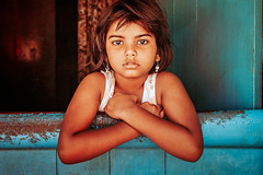 Girl. Mattancherry, India