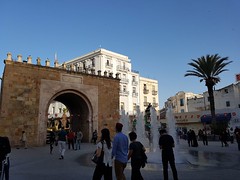 Tunis, Porte de France / Bab el Bhar (Hafentor) am Place de la Victoire