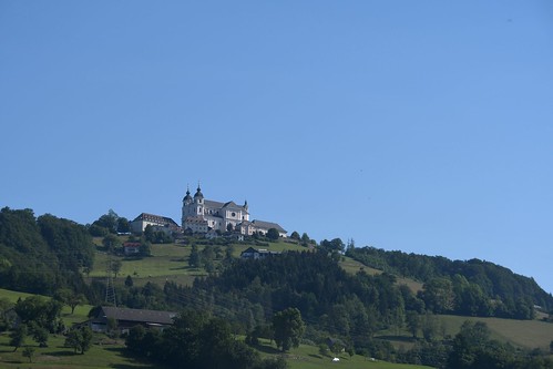Blick zur Wallfahrtskirche Sonntagberg
