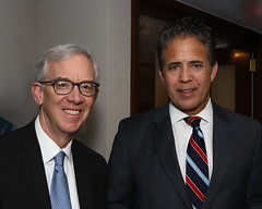 JCRC/AJC Board Officer Phil Neuman and Rep. Mike Bishop