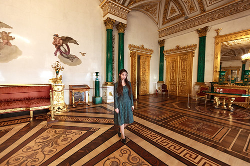 Beauty in the malachite room