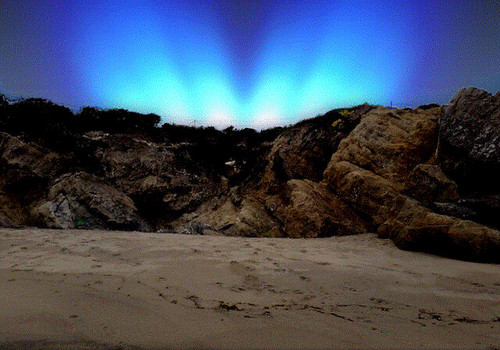 Zuma Beach. UFO Photo