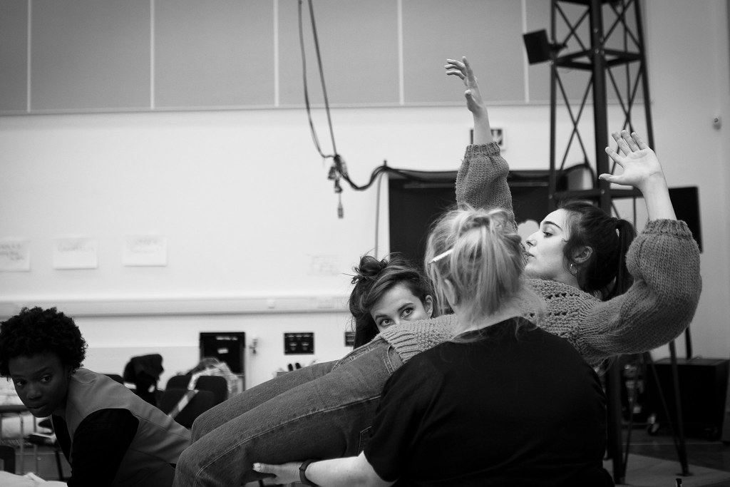 Eddie & the Slumber Sisters in Rehearsals