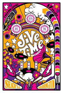 Jive Time Anniversary poster, 2017