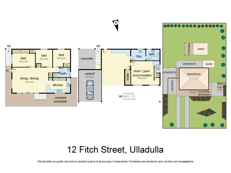 12 Fitch Street, Ulladulla NSW 2539 floorplan