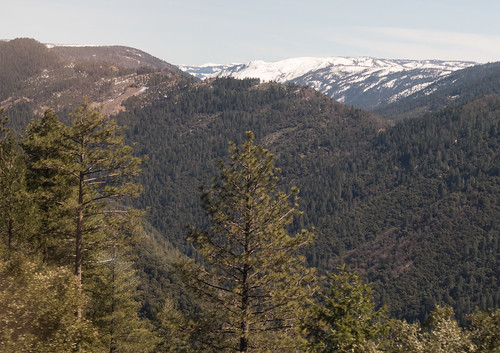 The Sierras on the California Zephyr