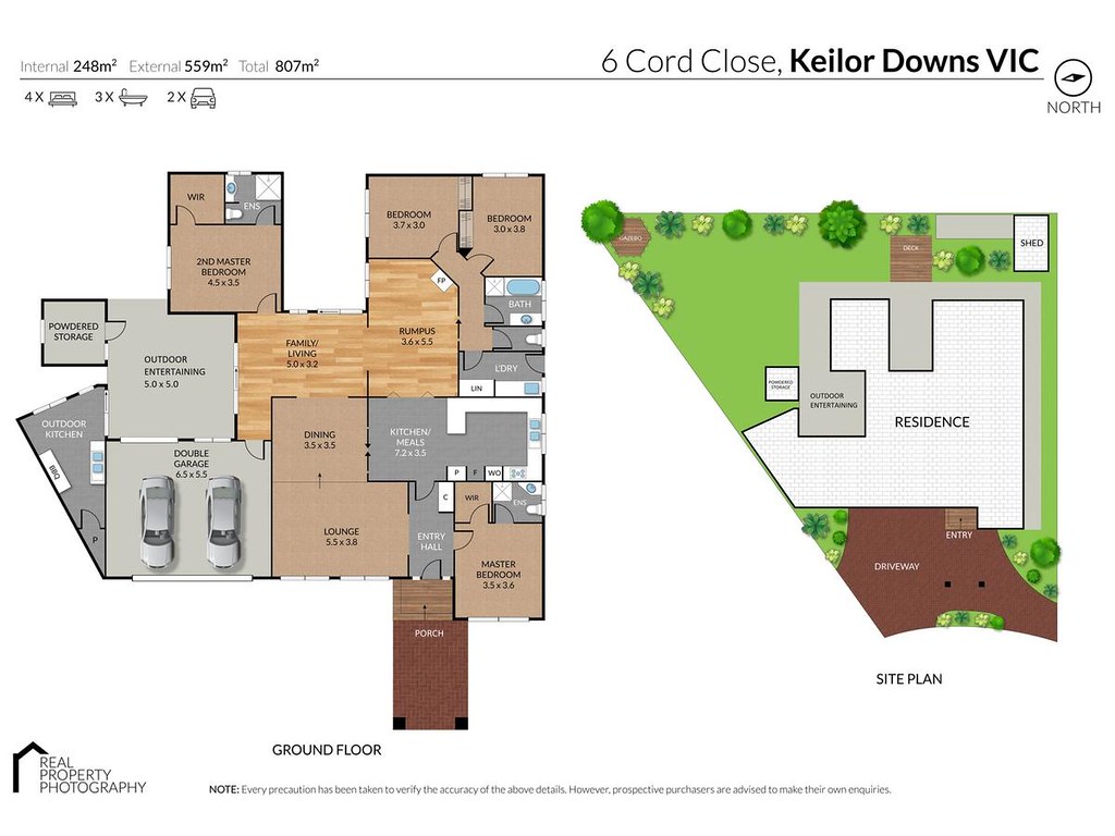6 Cord Close, Keilor Downs VIC 3038 floorplan