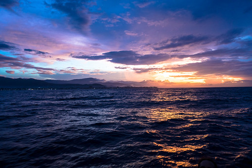 Sunset over Dili, Timor-Leste