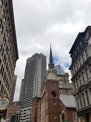 4-17-2018: The overlap of old and new. Boston, MA