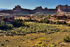 The Wooden Shoe Arch and Other Arches, Spires, Knobs, and Fins (Canyonlands National Park)