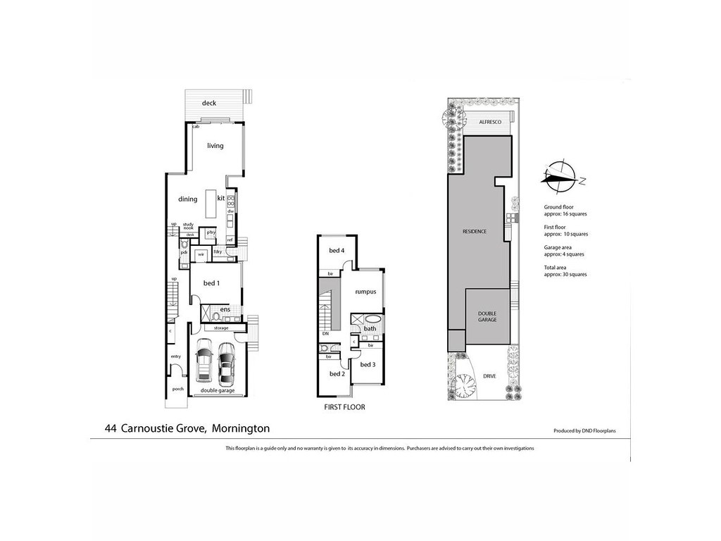 44 Carnoustie Grove, Mornington VIC 3931 floorplan