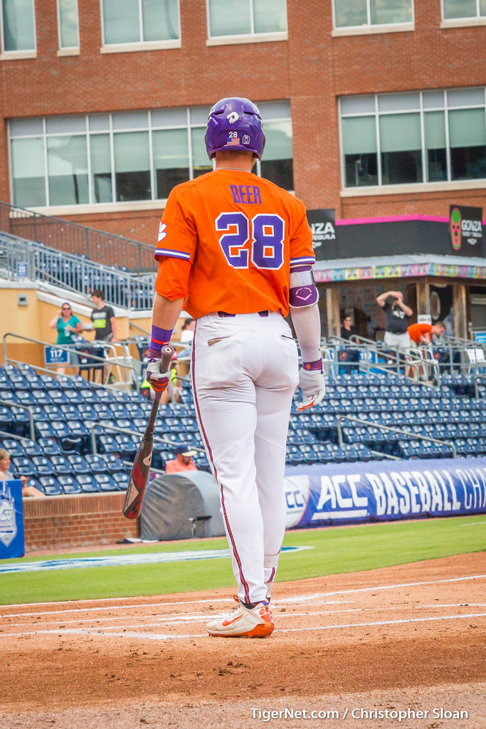 Clemson Baseball Photo of acctournament and notredame