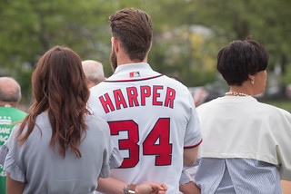 May 5, 2018 Bryce Harper Baseball Field Ribbon Cutting