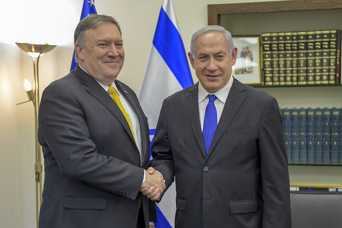 Secretary Pompeo Meets with Israeli Prime Minister Netanyahu, From FlickrPhotos