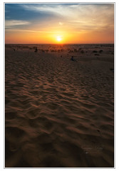 Sunset from Sam Sand Dunes