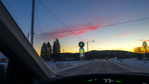 Arctic Circle crossing, Juoksenki, 20161223